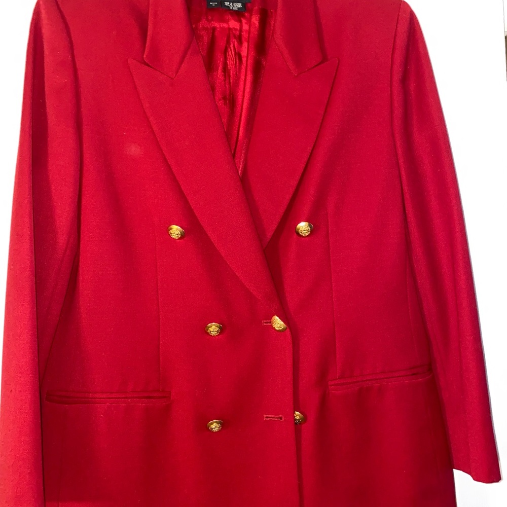 Liz claiborne double breasted blazer